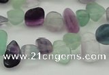 CCH635 15.5 inches 6*8mm - 10*14mm fluorite gemstone chips beads