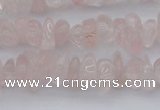 CCH653 15.5 inches 5*8mm - 6*10mm rose quartz chips beads