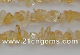 CCH655 15.5 inches 4*6mm - 5*8mm citrine gemstone chips beads