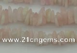 CCH656 15.5 inches 5*8mm - 6*10mm morganite gemstone chips beads