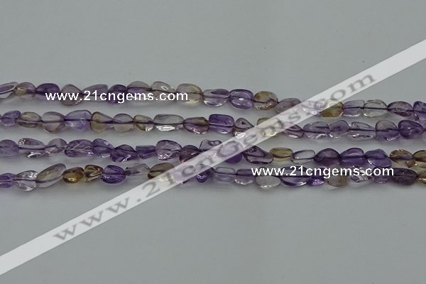 CCH674 15.5 inches 4*6mm - 5*8mm ametrine gemstone chips beads