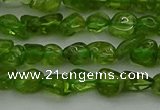 CCH675 15.5 inches 4*6mm - 5*8mm peridot gemstone chips beads