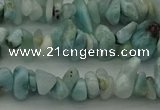 CCH676 15.5 inches 4*6mm - 5*8mm larimar gemstone chips beads