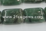 CCJ01 15.5 inches 18*25mm rectangle natural African jade beads wholesale