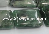 CCJ02 15.5 inches 22*30mm rectangle natural African jade beads wholesale