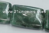 CCJ03 15.5 inches 30*40mm rectangle natural African jade beads wholesale