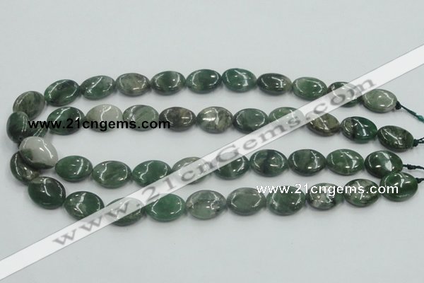 CCJ05 15.5 inches 13*18mm oval natural African jade beads wholesale