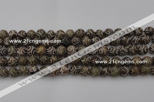 CCJ212 15.5 inches 8mm round China jade beads wholesale