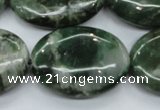 CCJ23 15.5 inches 22*30mm oval natural African jade beads wholesale