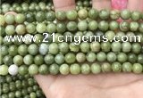 CCJ332 15.5 inches 8mm round green China jade beads wholesale