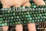 CCJ400 15.5 inches 4mm round west African jade beads wholesale