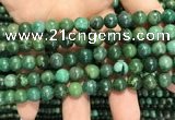 CCJ402 15.5 inches 8mm round west African jade beads wholesale
