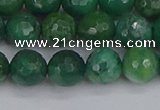 CCJ412 15.5 inches 8mm faceted round west African jade beads