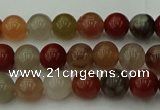 CCJ451 15.5 inches 6mm round colorful jasper beads wholesale