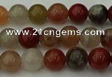 CCJ452 15.5 inches 8mm round colorful jasper beads wholesale