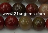 CCJ455 15.5 inches 14mm round colorful jasper beads wholesale