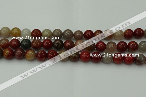 CCJ455 15.5 inches 14mm round colorful jasper beads wholesale