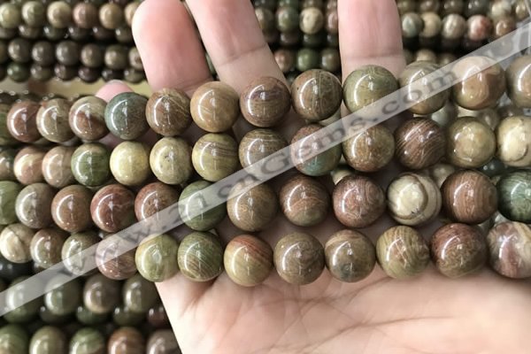 CCJ474 15.5 inches 12mm round rainbow jasper beads wholesale