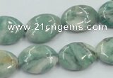 CCJ50 15.5 inches 13*18mm oval African jade gemstone beads