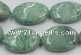 CCJ51 15.5 inches 18*25mm oval African jade gemstone beads