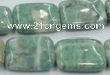 CCJ53 15.5 inches 18*25mm rectangle African jade gemstone beads