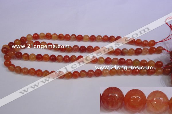 CCL03 15 inches 8mm round carnelian gemstone beads wholesale