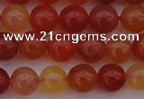 CCL61 15.5 inches 6mm round carnelian gemstone beads wholesale