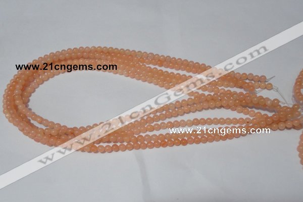 CCN02 15.5 inches 4mm round candy jade beads wholesale