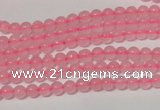 CCN04 15.5 inches 4mm round candy jade beads wholesale