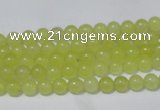 CCN06 15.5 inches 4mm round candy jade beads wholesale