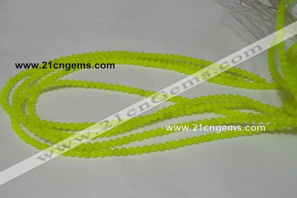 CCN07 15.5 inches 4mm round candy jade beads wholesale