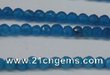 CCN1200 15.5 inches 4mm faceted round candy jade beads wholesale