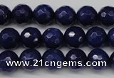 CCN1214 15.5 inches 10mm faceted round candy jade beads wholesale