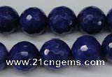 CCN1216 15.5 inches 14mm faceted round candy jade beads wholesale