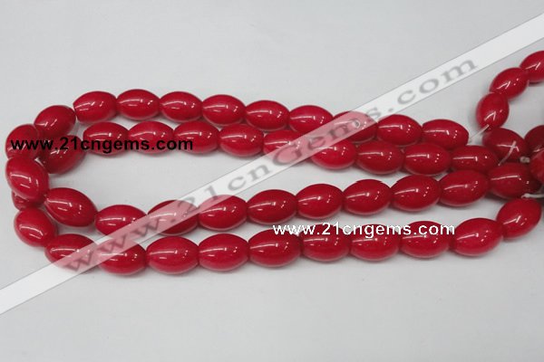 CCN123 15.5 inches 13*18mm rice candy jade beads wholesale