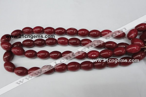 CCN125 15.5 inches 13*18mm rice candy jade beads wholesale