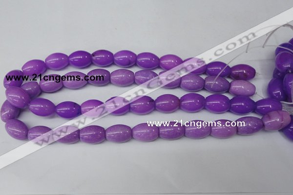 CCN126 15.5 inches 13*18mm rice candy jade beads wholesale