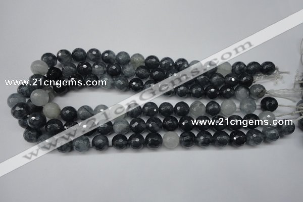 CCN1265 15.5 inches 12mm faceted round candy jade beads wholesale