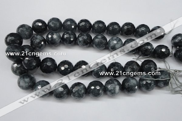 CCN1269 15.5 inches 20mm faceted round candy jade beads wholesale