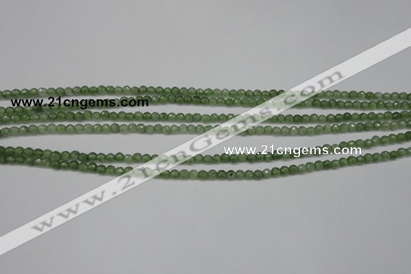 CCN1320 15.5 inches 4mm faceted round candy jade beads wholesale