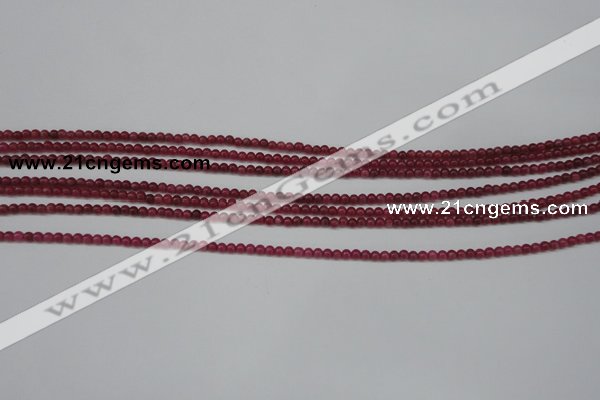 CCN1335 15.5 inches 3mm round candy jade beads wholesale