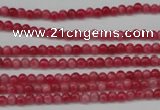 CCN1336 15.5 inches 3mm round candy jade beads wholesale