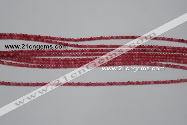 CCN1336 15.5 inches 3mm round candy jade beads wholesale