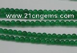 CCN1338 15.5 inches 3mm round candy jade beads wholesale