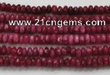 CCN1350 15.5 inches 2*4mm faceted rondelle candy jade beads