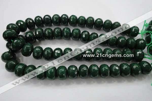 CCN1418 15.5 inches 13*18mm faceted rondelle candy jade beads