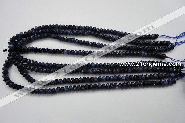 CCN1432 15.5 inches 4*6mm faceted rondelle candy jade beads