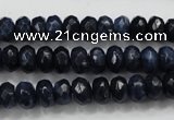 CCN1433 15.5 inches 5*8mm faceted rondelle candy jade beads