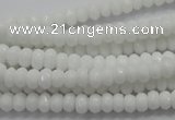 CCN1592 15.5 inches 4*6mm faceted rondelle candy jade beads