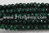 CCN1595 15.5 inches 4*6mm faceted rondelle candy jade beads